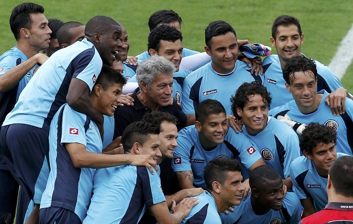 Costa Rica are the major underdogs in Group D Costa Rica