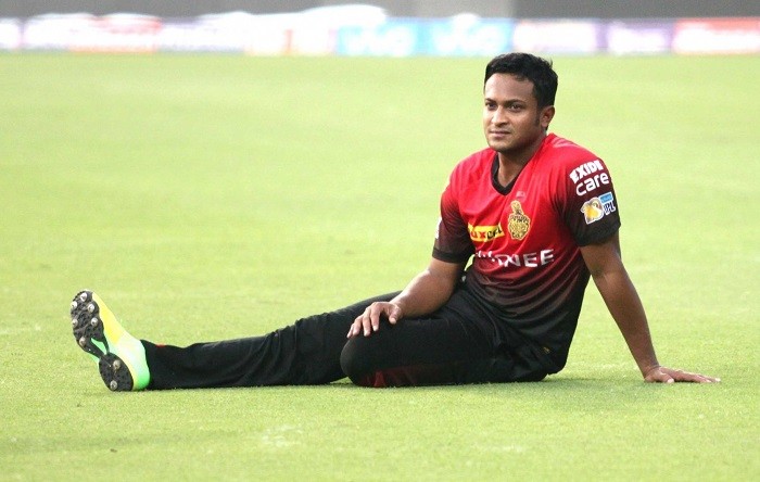 Shakib Al Hasan will be a key player for Dhaka with both the bat and ball on Tuesday. Shakib Al Hasan, BPL 2017