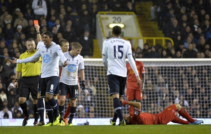 Both the English clubs are going to fight it out for the Champions League. Paulinho Tottenham Liverpool Holtby