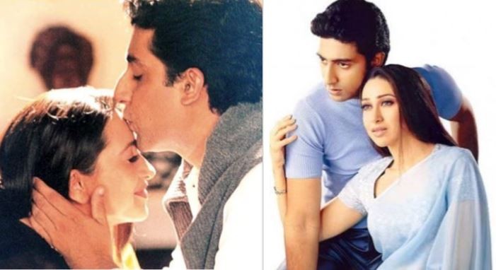 Karisma Kapoor and Abhishek Bachchan