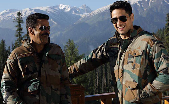 Sidharth Malhotra and Manoj Bajpayee in Aiyaary. Aiyaary