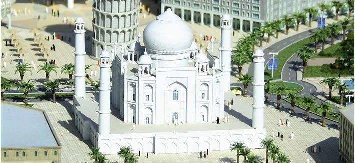 A proposed model of Taj Arabia. Pic Credit:Falconcity of Wonders Taj Mahal