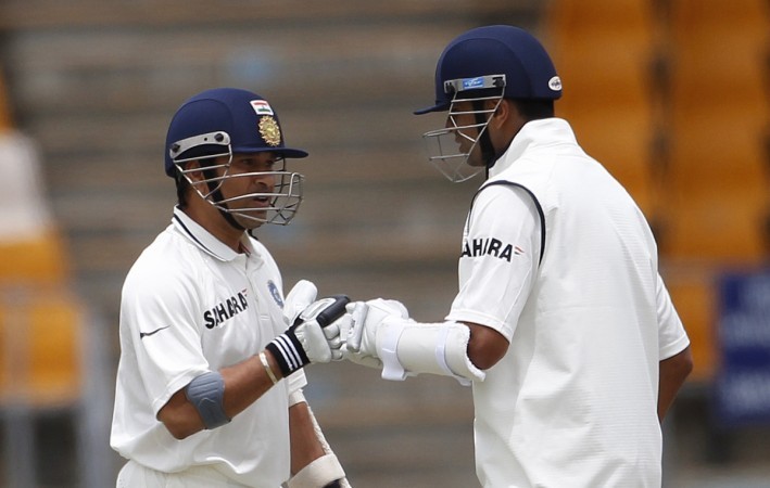 Rahul Dravid and Sachin Tendulkar Rahul Dravid Sachin Tendulkar