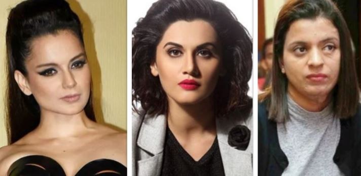 Kangana Rananut, Taapsee Pannu, Rangoli Chandel Kangana Rananut, Taapsee Pannu, Rangoli Chandel