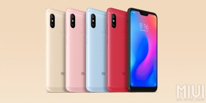 Xiaomi Mi A2 Lite will look similar to the Redmi 6 Pro (in picture), which is already available in China. Xiaomi, Redmi 6 Pro, launch, price, specs