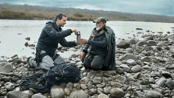 Prime Minister Narendra Modi to feature in the new episode of Man vs Wild hosted by adventurer Bear Grylls Modi bear grylls