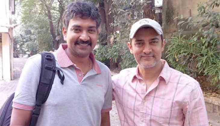 Aamir Khan with SS Rajamouli, Aamir Khan with SS Rajamouli