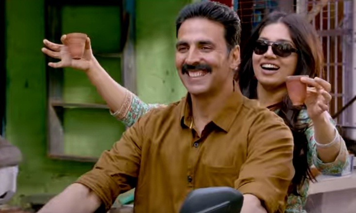 Toilet Ek Prem Katha lead pair Akshay Kumar and Bhumi Pednekar Toilet Ek Prem Katha