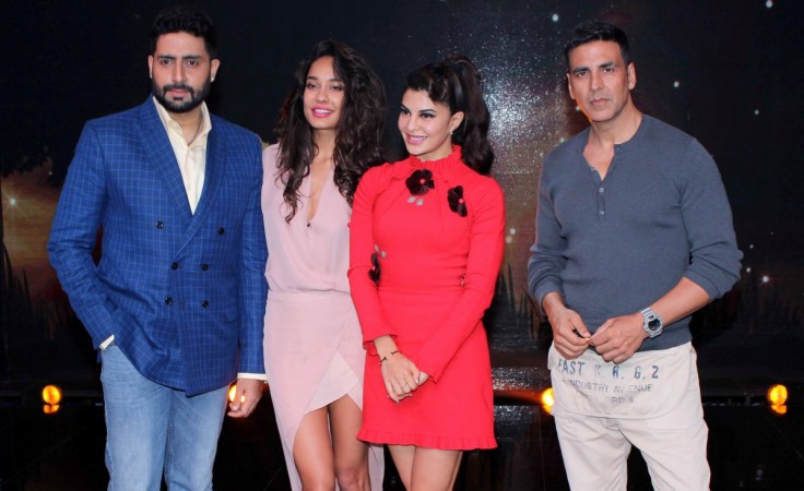 Abhishek Bachchan, Lisa Haydon, Jacqueline Fernandez, Akshay Kumar Abhishek Bachchan, Lisa Haydon, Jacqueline Fernandez, Akshay Kumar