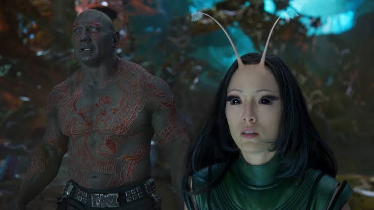 Pom Klementieff as Mantis Guardians of the Galaxy Vol. 2