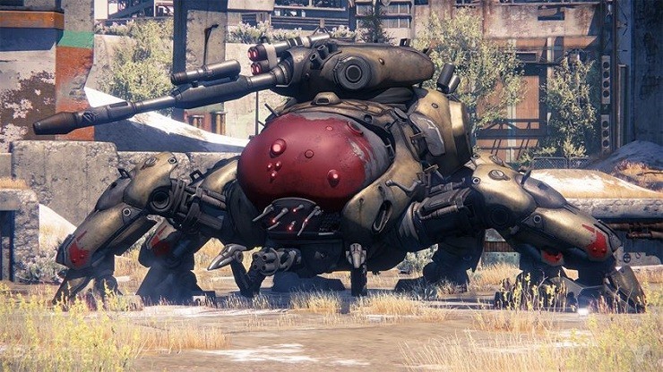Devil Walker must be taken down by several people. (Facebook) Destiny
