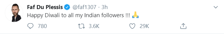 Diwali Tweet
