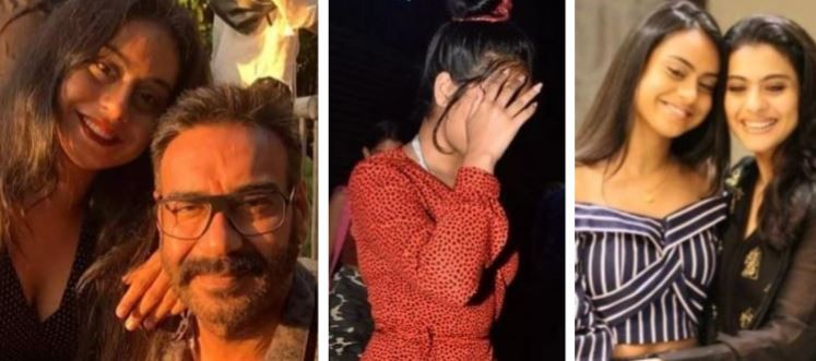 Nysa Devgn, Ajay Devgn and Kajol Nysa Devgn, Ajay Devgn and Kajol