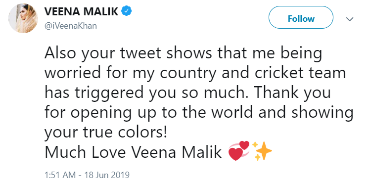 Veena Malik Tweet