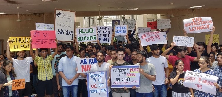 The students termed VC's statements NLUO