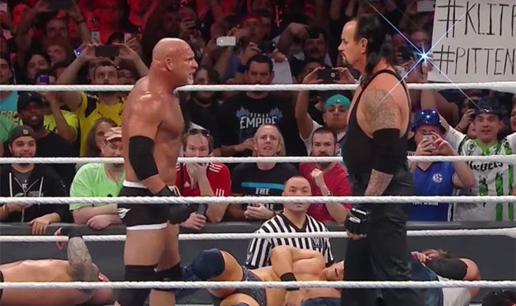 The two legends will face-off in a special event in Saudi Arabia Undertaker vs Goldberg