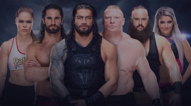 WWE RAW poster before the change WWE