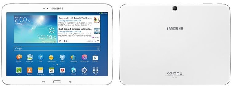 Samsung Galaxy Tab 3 Samsung Galaxy Tab 3 10.1 Listed on Company’s E-Store; Price, Availability Details