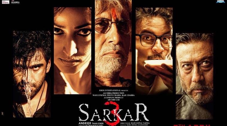 Amitabh Bachchan, Manoj Bajpayee, Jackie Shroff, Amit Sadh and Yami Gautam in Sarkar 3 Sarkar 3