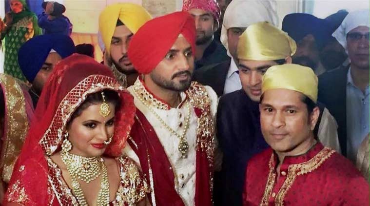 Harbhajan Singh and Geeta Basra Harbhajan Singh, Geeta Basra