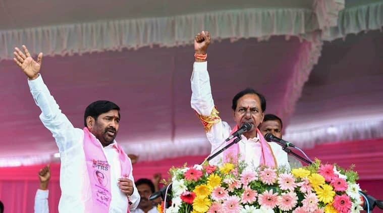 TRS chief K Chandrasekhar Rao TRS chief K Chandrasekhar Rao