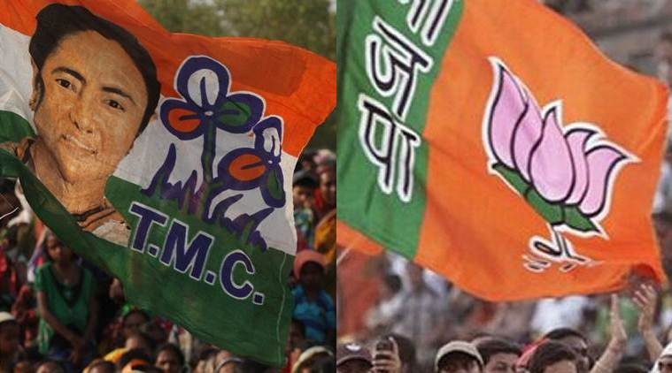 A huge police force, including personnel from Rapid Action Force, rushed to the area to maintain calm. Bharatiya Janata Party TMC
