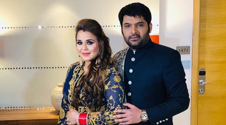 Kapil Sharma with wife Ginni Chatrath Kapil Sharma