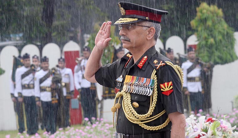 Lt Gen Manoj Mukund Naravane. Twitter Lt Gen Manoj Mukund Naravane
