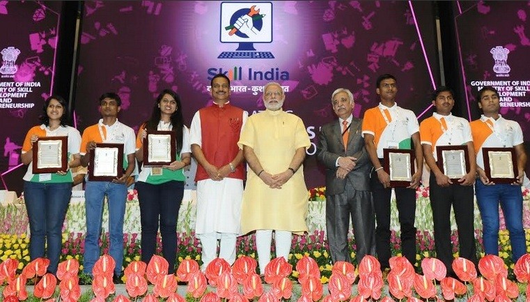 Prime Minister Narendra Modi Launches Skill India Mission Narendra Modi Launches Skill India Mission