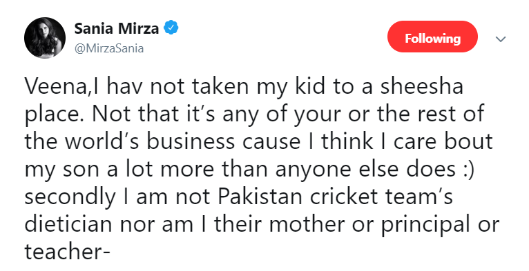 Veena Malik Tweet