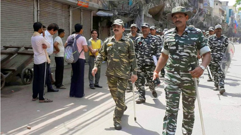Security has been beefed up at Lal Kuan near Chawri Bazaar to prevent any flare-up. Chawri Bazaar communal tension