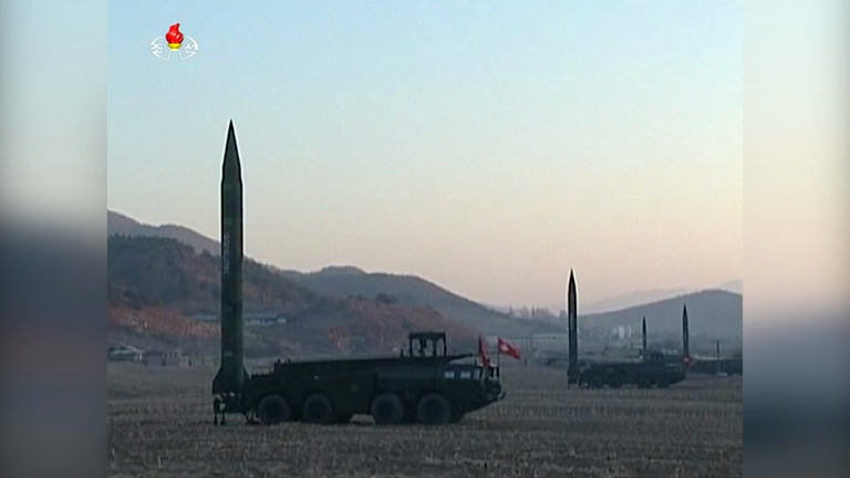 North Koreas latest missile footage released as US THAAD missile system deployed in South Korea North Koreas latest missile footage released as US THAAD missile system deployed in South Korea