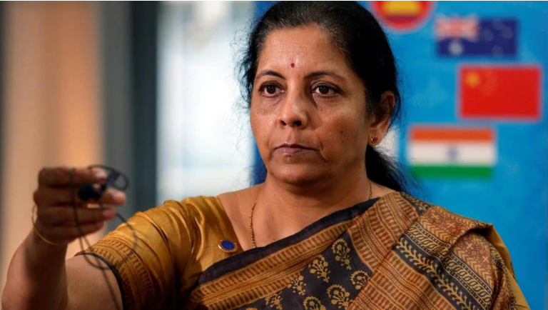 Finance Minister Nirmala Sitharaman. Nirmala Sitharaman