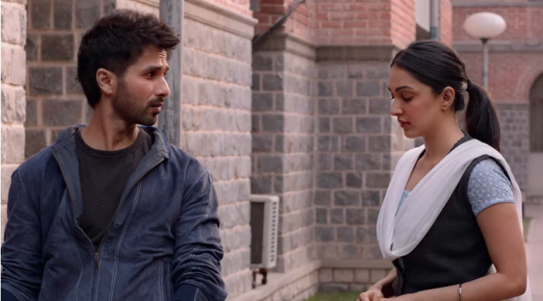 Shahid Kapoor and Kiara Advani in Kabir Singh. Shahid Kapoor and Kiara Advani in Kabir Singh