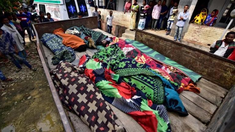 The tragedy occurred after a large number of people consumed the spurious liquor on Thursday night at the Salmora tea estate in Golaghat. Assam hooch tragedy