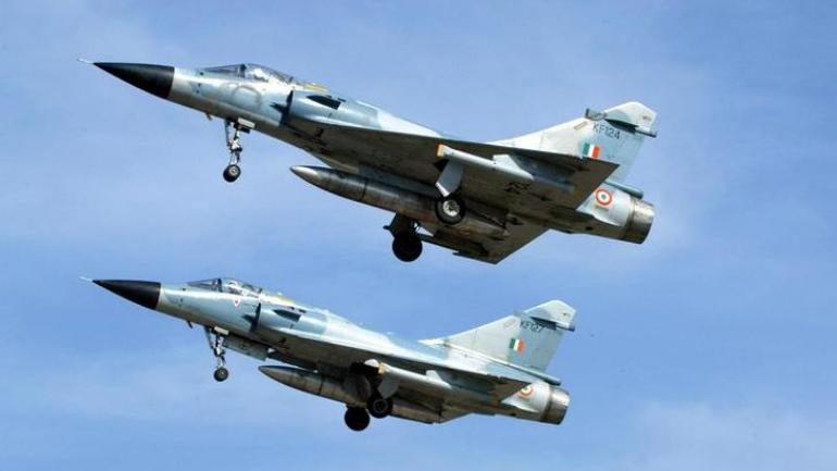 Indian Air Force Mirage 2000 fighters. Mirage 2000 fighter jets