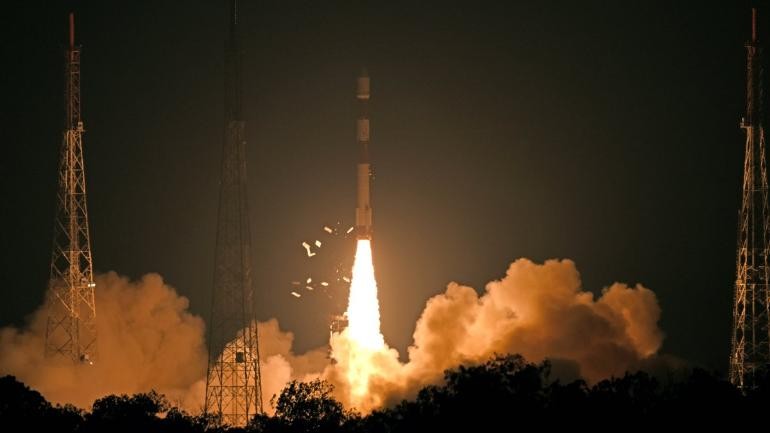 PSLV launch. (Representational image) isro