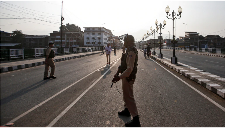 The Jammu and Kashmir airport have been put on high alert. Kashmir curfew