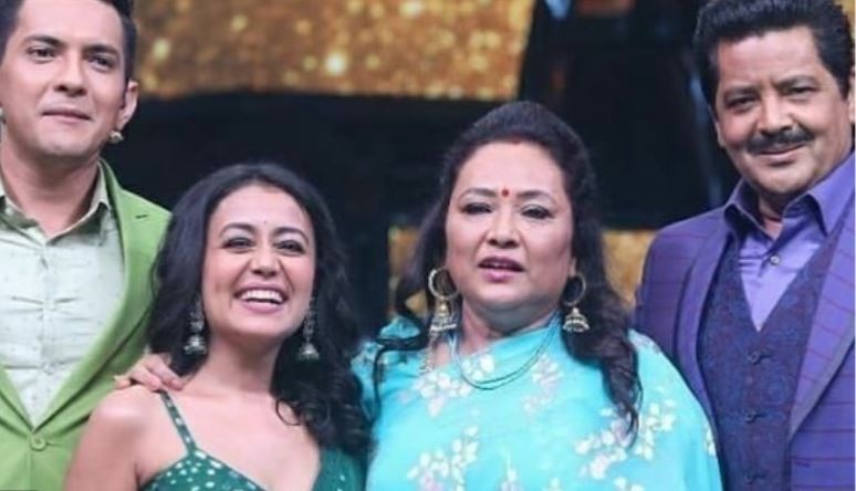 Aditya Narayan, Neha Kakkar, Deepa Narayan, Udit Narayan on Indian Idol Aditya Narayan, Neha Kakkar, Deepa Narayan, Udit Narayan