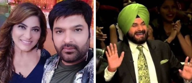 Archana Puran Singh, Kapil Sharma, Navjot Singh Sidhu Archana Puran Singh and Navjot Singh Sidhu