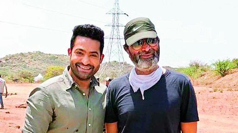 Junior NTR and Trivikram Srinivas Junior NTR and Trivikram Srinivas