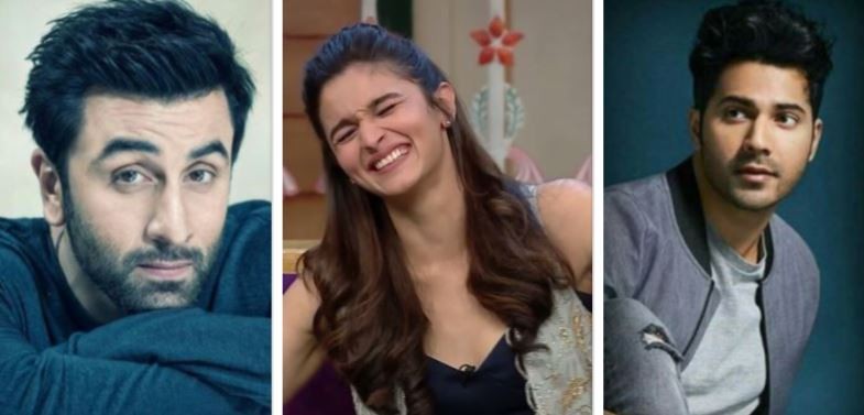 Ranbir Kapoor, Alia Bhatt, Varun Dhawan