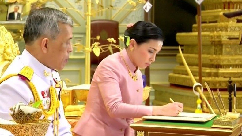 King Maha Vajiralongkorn and Queen Suthida King Maha Vajiralongkorn and Queen Suthida