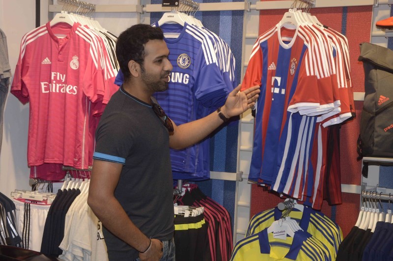 Rohit Sharma Unveils Adidas Climachill - Photos,Images,Gallery - 9900