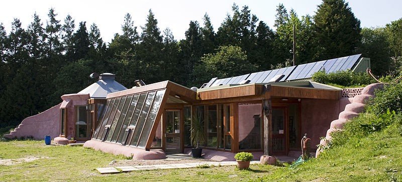 Brighton Earthship, the first built earthship in UK Earthships