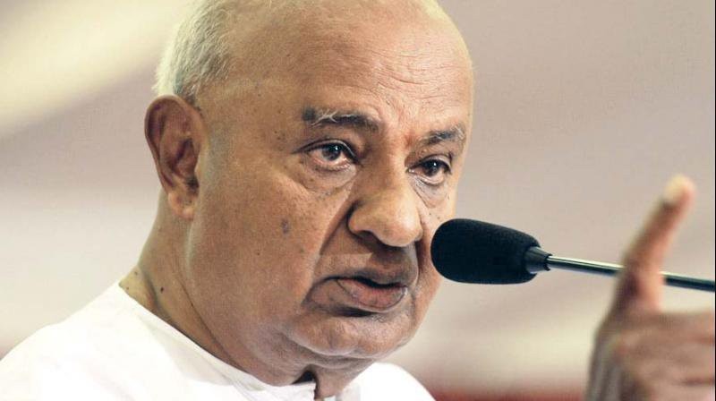 In picture: HD Deve Gowda. HD Deve Gowda