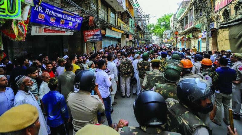 delhi communal tensions
