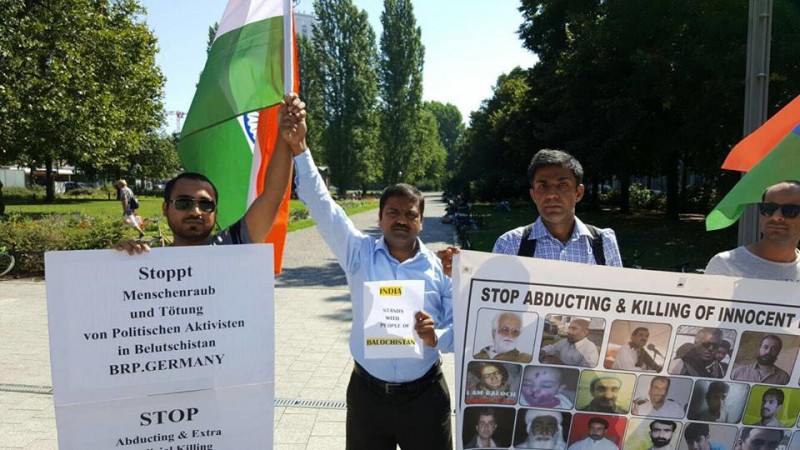 Pro-Balochistan protests