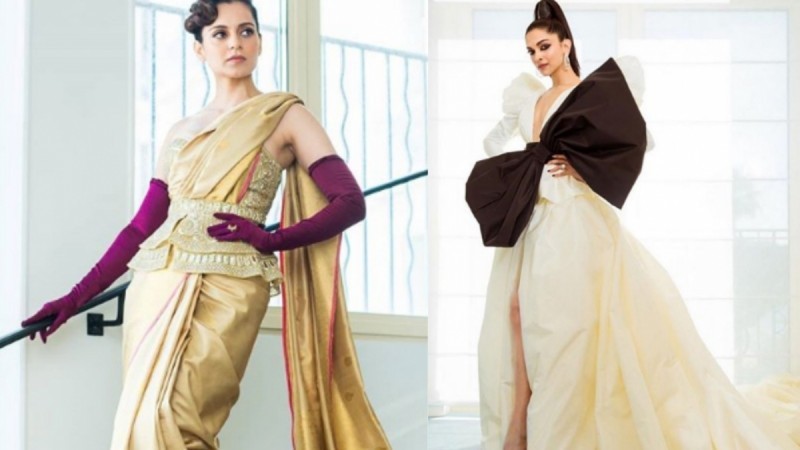 Kangana Ranaut beats Deepika Padukone in fashion poll for Cannes 2019 Kangana Ranaut beats Deepika Padukone in fashion poll for Cannes 2019