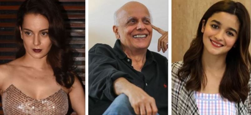 Kangana Ranaut, Mahesh Bhatt, Alia Bhatt